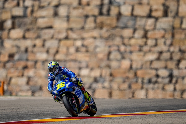 MotoGP Aragon, Mir: “Sono deluso, mi aspettavo una gara diversa”