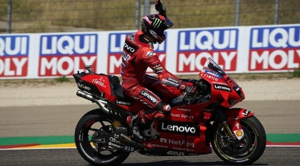 MotoGP Bagnaia: “Felice e motivato, a Misano ho centrato il mio primo podio”