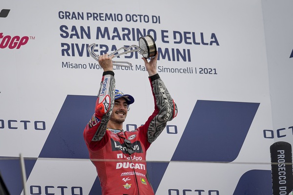 Classifica Piloti MotoGP, Misano: Bagnaia riduce ancora da Quartararo