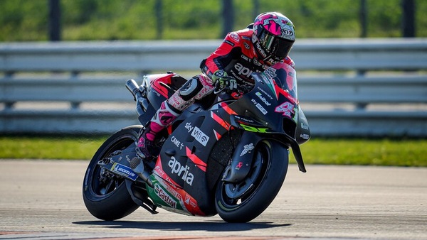Test Misano MotoGP, Day 2: Aleix Espargarò al comando, segue Bagnaia