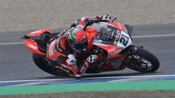 SBK Jerez, Rinaldi: “Sul passo sono veloce quanto Rea, se non di più”