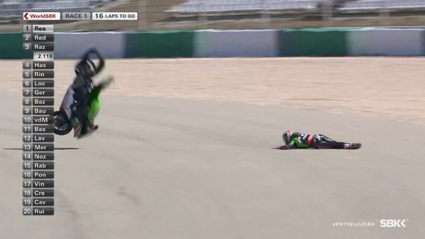 SBK Portimao: Jonathan Rea verrà rivalutato domenica, rischio unfit?