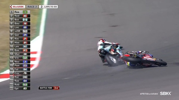 SBK Portimao: Baz penalizzato, Locatelli si prende il podio di Gara 2