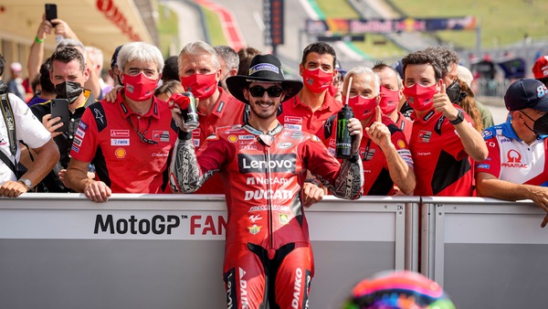 MotoGP Americhe, Bagnaia: “Il terzo posto era il miglior risultato possibile”