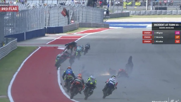 GP Americhe Moto3, la paura di Alcoba: “Me la sono fatta sotto”
