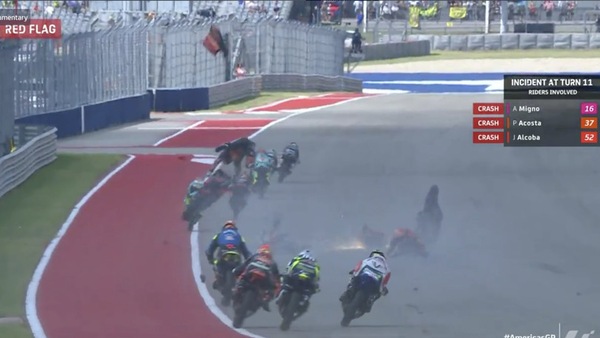 GP Americhe Moto3, la paura di Alcoba: “Me la sono fatta sotto”