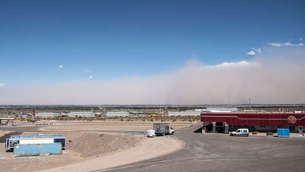 SBK: tempesta di sabbia su San Juan, attimi di tensione nel paddock - VIDEO