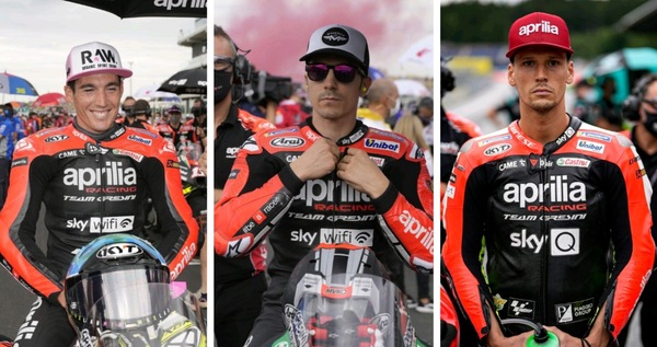 MotoGP: Aprilia sfodera il tridente per puntare al podio di Misano