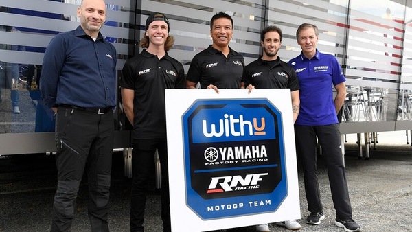 MotoGP 2022, arriva il team WithU Yamaha che punta tutto su Dovizioso