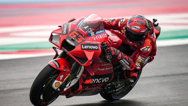 MotoGP, Qualifiche: uragano Ducati a Misano con Bagnaia, Miller e Marini