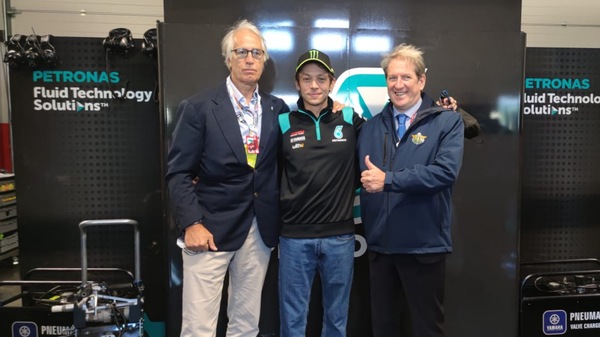 GP Emilia Romagna: Copioli e Malagò salutano Valentino Rossi