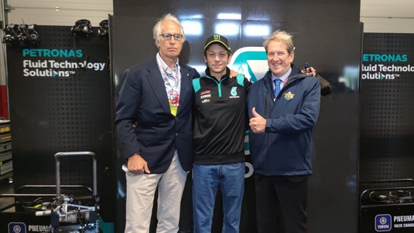 GP Emilia Romagna: Copioli e Malagò salutano Valentino Rossi