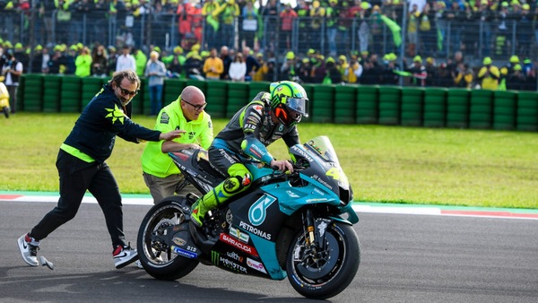 MotoGP Misano, Rossi: “Avevo detto a Bagnaia di non montare la dura”