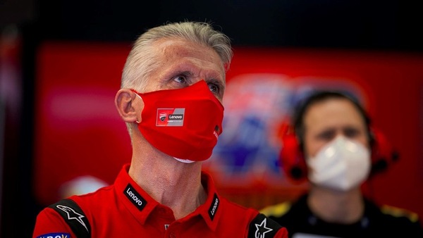 MotoGP, Ciabatti e la caduta di Bagnaia a Misano: “Così fa male”