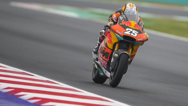 Moto2, GP Algarve: Fernandez al top nelle FP2, Gardner a terra nel finale
