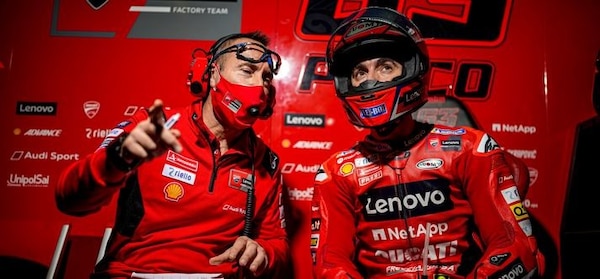 GP Algarve, Bagnaia: “Spero che Ducati ci regali Stoner, lui ragiona da pilota”