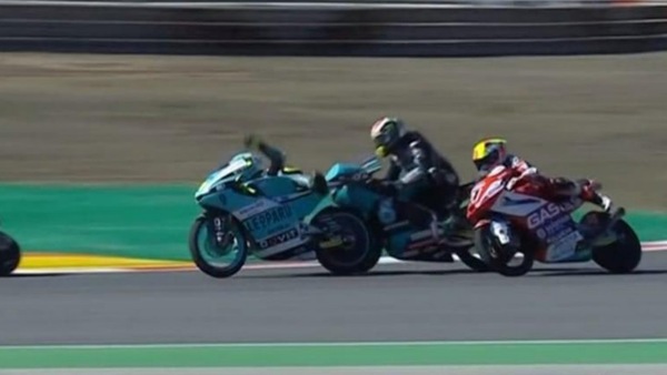 Moto3 Algarve, le scuse di Binder a Foggia: “Non avevo più spazio”