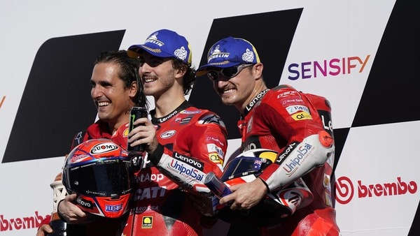 MotoGP Valencia, Bagnaia: “Sono pronto a lottare ancora per la vittoria”