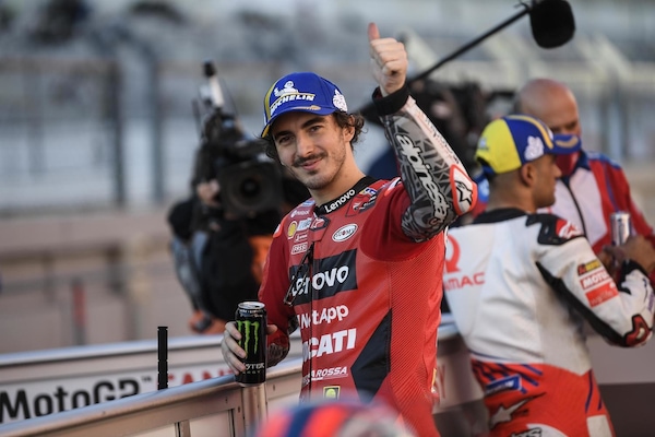 MotoGP Valencia, Bagnaia: “Bello aiutare Vale, ma ho rischiato il tamponamento”