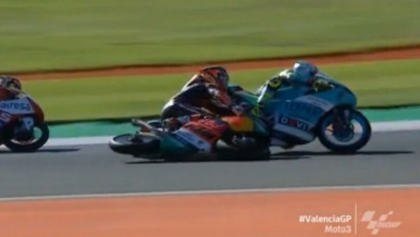 Moto3 Valencia, Foggia: “Con Acosta è stato un contatto di gara”