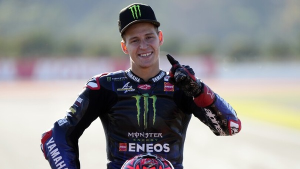 MotoGP Valencia, Quartararo: “Ho vinto il titolo con la moto che era di Vale”