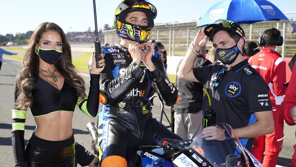 Marini: “Non pensavo di condividere un anno in MotoGP con Valentino”