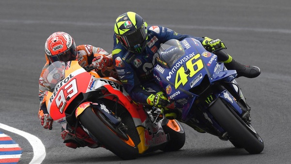 MotoGP, Rossi: “Il rapporto con Marquez? Resterà com'è adesso”