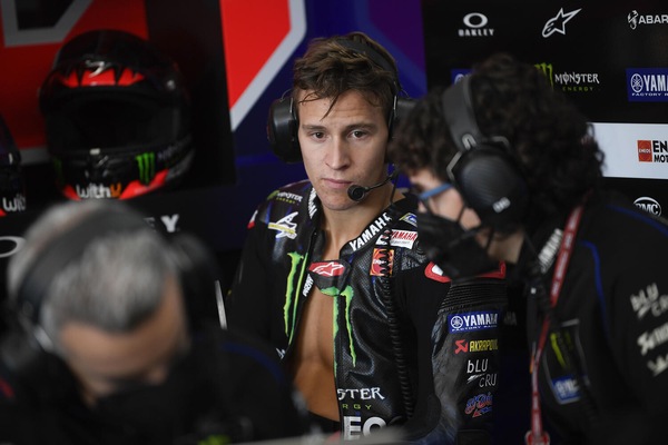 MotoGP test Jerez, Quartararo amaro: “Le novità non hanno portato nessun pro”