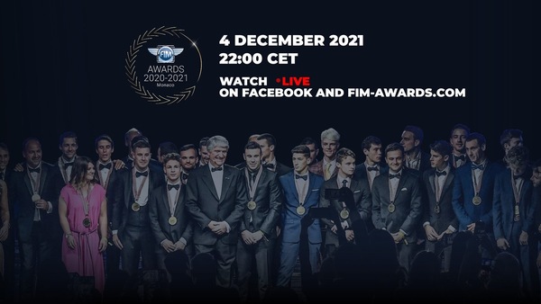 MotoGP: ai FIM Awards le premiazioni dei campioni 2020 e 2021