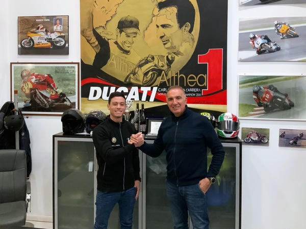 SSP, ufficiale: Althea Racing con Ducati e Federico Caricasulo