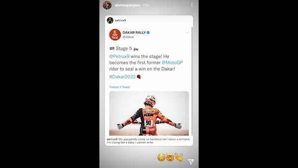 MotoGP e non solo: quanti complimenti per Petrucci