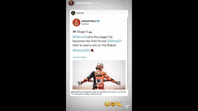 MotoGP e non solo: quanti complimenti per Petrucci