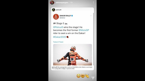 MotoGP e non solo: quanti complimenti per Petrucci