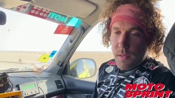 Dakar, ritiro per Paolo Lucci nell'ottava tappa: “La moto si è fermata”