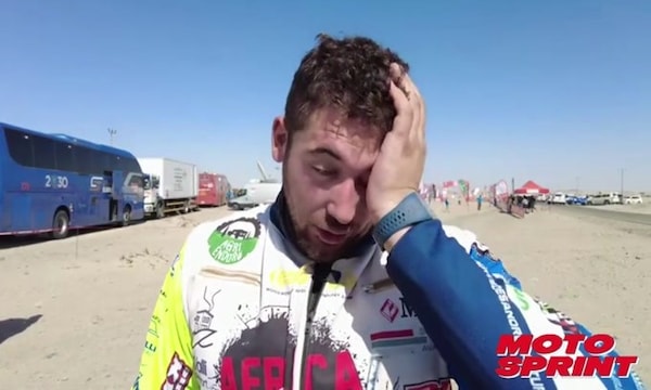 Dakar, Leonardo Tonelli: “La tappa 11? Ero in modalità 'save my pellaccia'”