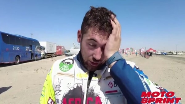 Dakar, Leonardo Tonelli: “La tappa 11? Ero in modalità 'save my pellaccia'”