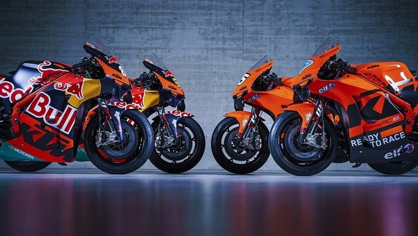 MotoGP, svelate le quattro KTM per il 2022