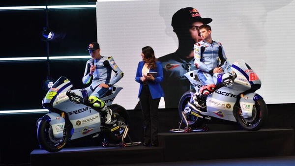 Moto2: il team Gresini toglie i veli alle Kalex di Zaccone e Salac