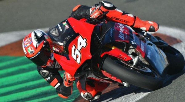 CIV Superbike, prime (fantastiche) pieghe per Mattia Pasini con la Ducati