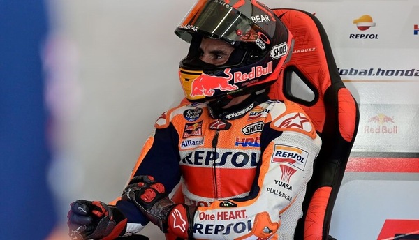 MotoGP, Marc Marquez: “Non so quali siano le condizioni del mio braccio”