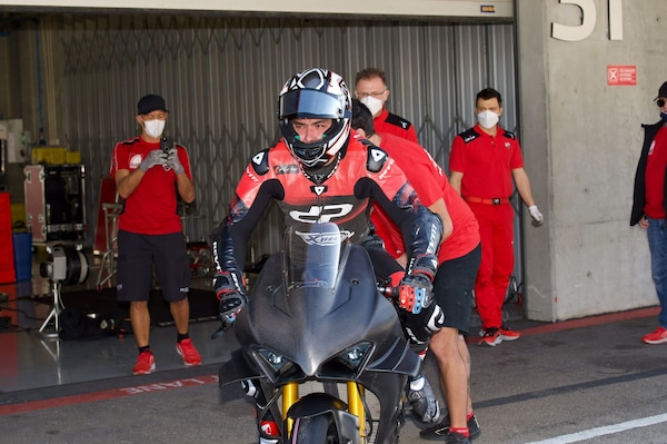 Portimao, è iniziata l'avventura di Petrucci targata Motoamerica