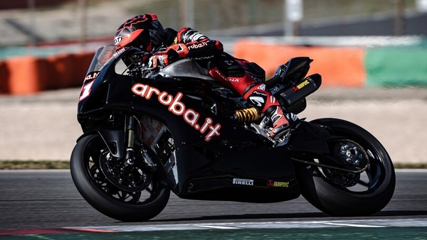 SSP Test Portimao, Bulega: “Mi sembra di guidare la Panigale V2 da anni”