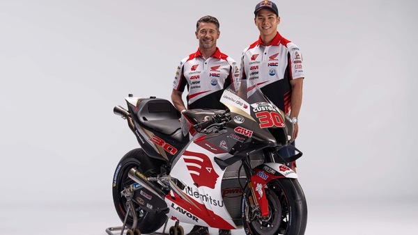 MotoGP, Nakagami svela la RC213V con cui correrà nel 2022