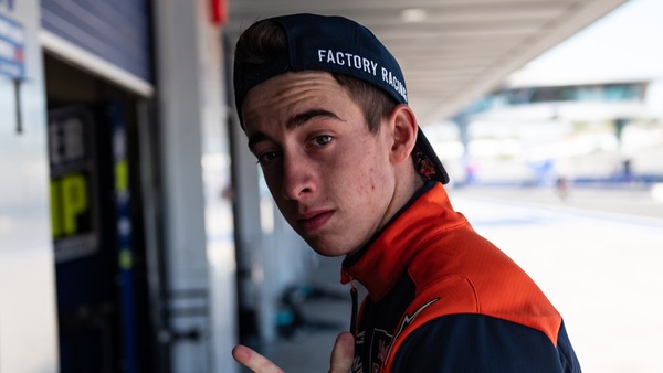 Test Moto2, Pedro Acosta: “L'obiettivo del 2022? Dare tanto gas”