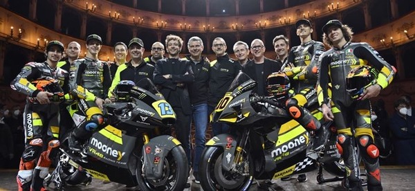 MotoGP e Moto2, il Mooney VR46 Racing Team si è presentato al mondo