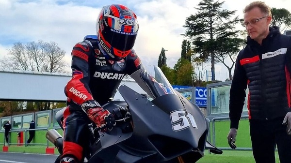 CIV SBK, Pirro avverte tutti: “Il feeling con le Dunlop è già buono”