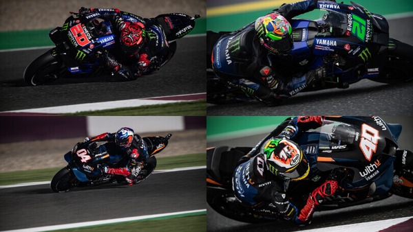 GP Qatar, Yamaha: la partenza è da incubo