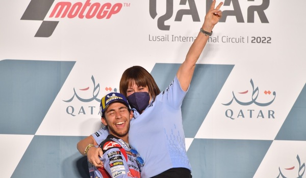 MotoGP Qatar: festeggiamenti "Bestiali" nel segno di Fausto Gresini