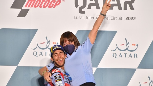 MotoGP Qatar: festeggiamenti "Bestiali" nel segno di Fausto Gresini