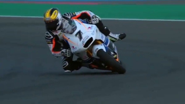 Moto2 Qatar: l'incredibile salvataggio di Barry Baltus